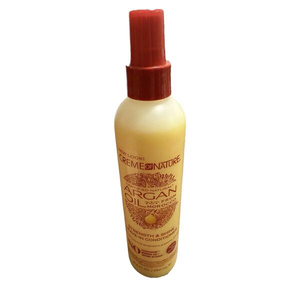 New Creme of Nature with argan oil Strength & Shine Leave-In Conditioner 8.45oz - Picture 1 of 3
